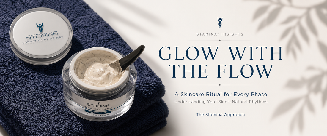 Glow With the Period Flow: Skin Cycle Syncing for Every Phase of Your Cycle: Stamina® Cycle Sync
