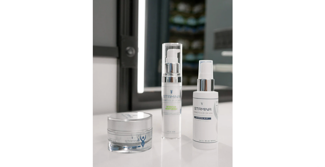 Stamina Trio: Dermatologist-Developed Gift Set for Stress-Prone, Sensitive Skin