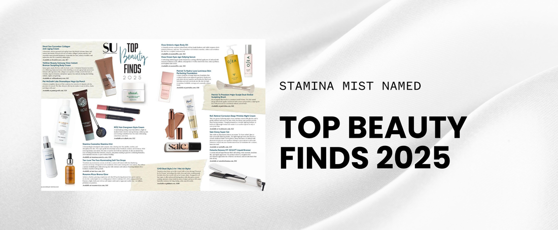 Supermodels Unlimited “Top Beauty Finds 2025” Features Stamina Mist