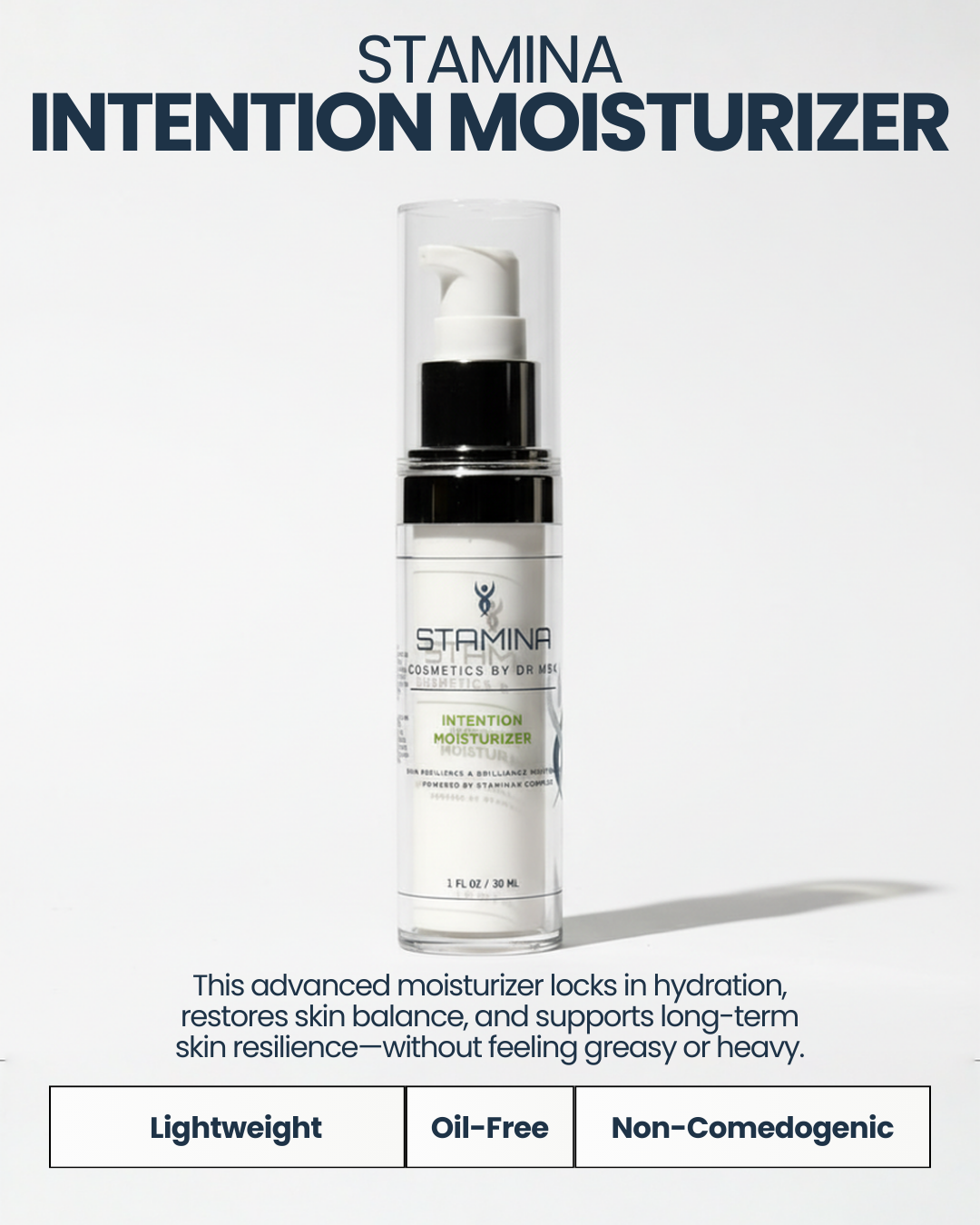 STAMINA INTENTION MOISTURIZER